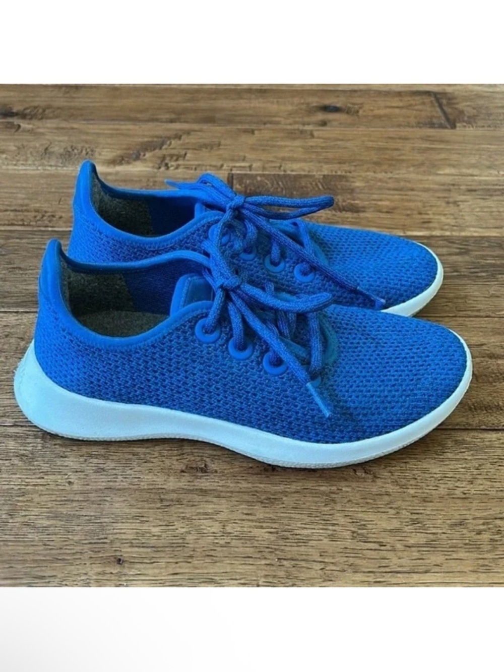 Allbirds Tree Runner Sneakers Sustainable Lightweight Shoes Blue Womens Size 6